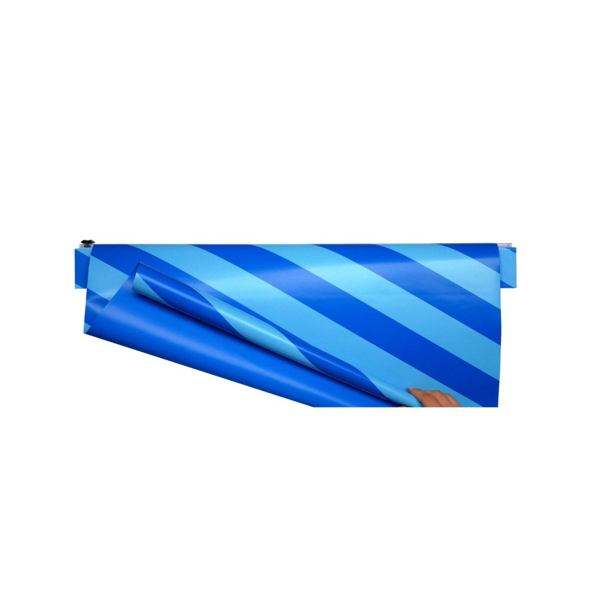 Presentpapper 66cm x 10m Breezy blå