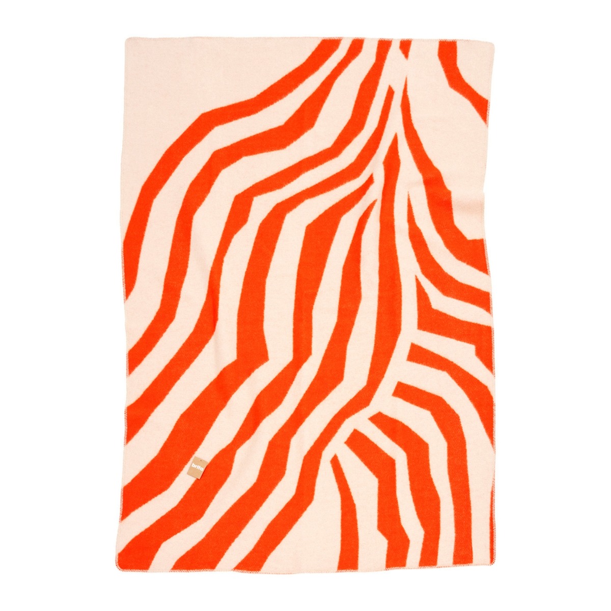 Pledd Pugh 130x200 rød