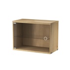 Skåp med glasdörr 58x30