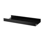 Metallhyllplan Hög 78x30 svart