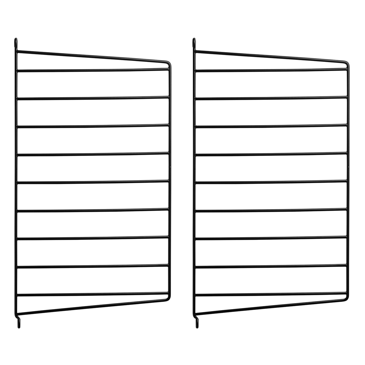 Väggavel 50x30 2-p svart