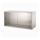 Vitrinskåp 78x30x42 beige