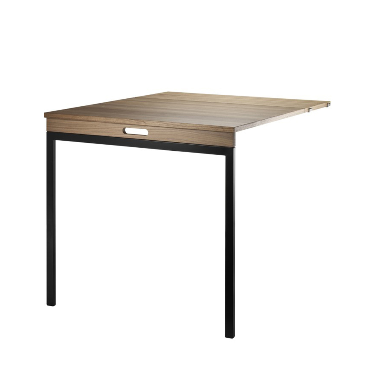 Fällbord valnöt/svart