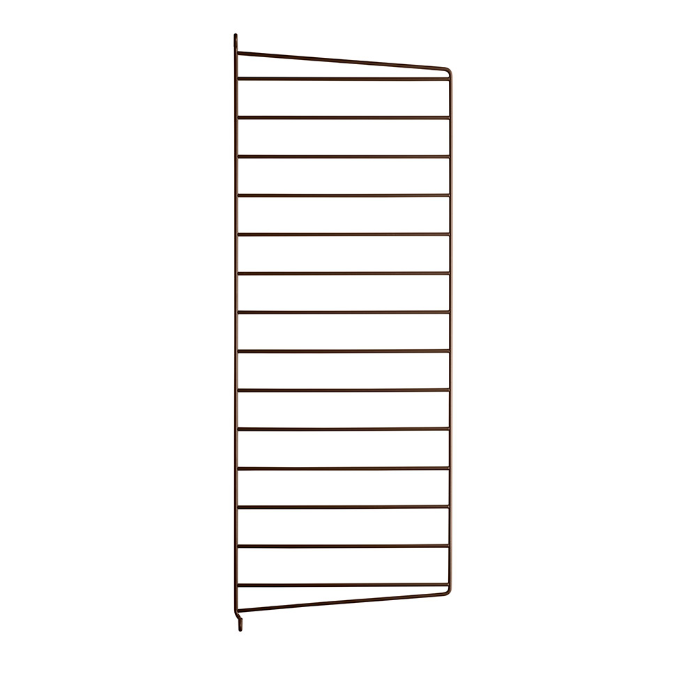 Väggavel 75x30 1-p brun