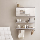 Stång Metall 58 cm beige