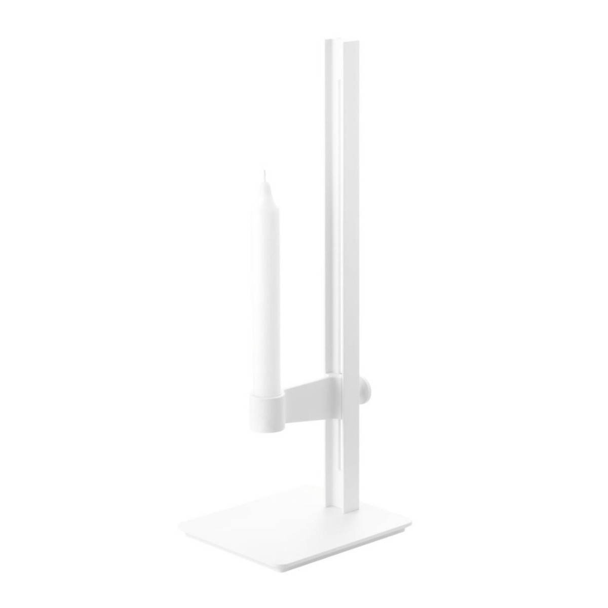 Lysestake Museum 40x15x13 cm Hvit