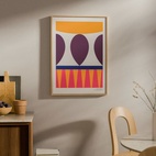Poster Bird´s 1967 - no.1 Rosa/Gul