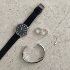 Armbåndsur Lee 38 mm svart