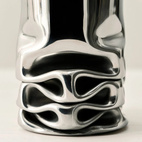 Vase Hydraulic 6x25 cm Stål