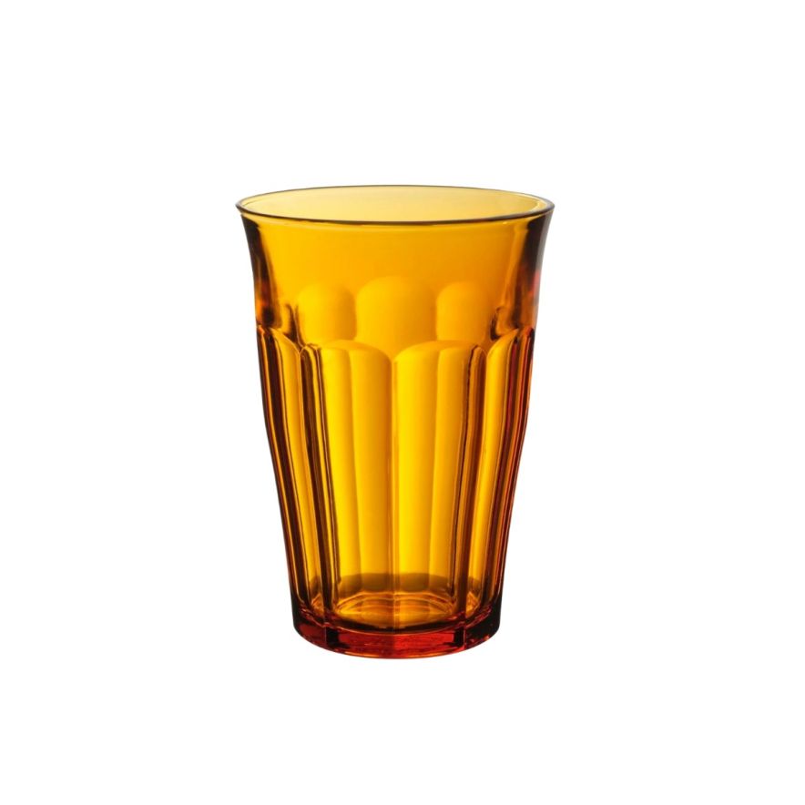 Picardie-glass 36 cl Amber