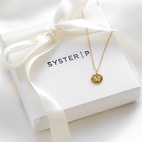 Berlock Mini Letter Guld