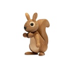 Trefigur Hazel Ekorn 11,5 cm Eik