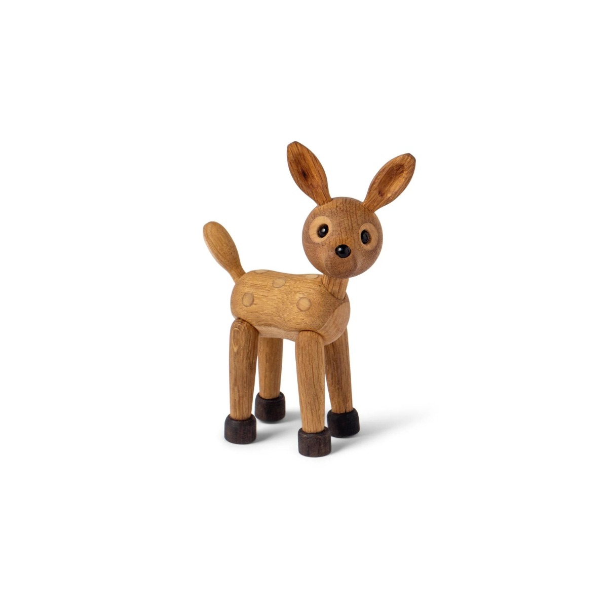 Trefigur Spot Hjort Baby 12,7 cm Eik/Lønn