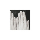 Crossed silver ring 13-14 mm