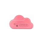 Klocka - Digital Cloud Alarm clock Rosa