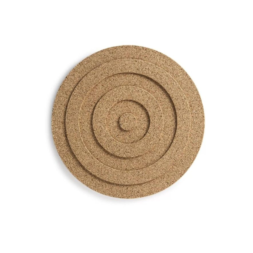 Grytunderlägg Circles kork natur