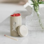Fyrstikkeskrin Solstickan Beige