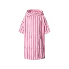 Badrock Poncho Naram Rosa/Röd 5-7 år