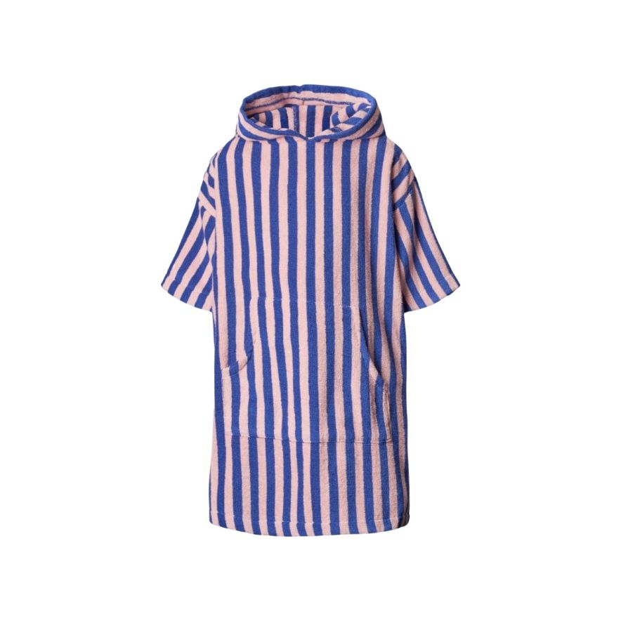 Badrock Poncho Naram Rosa/Blå 5-7 År