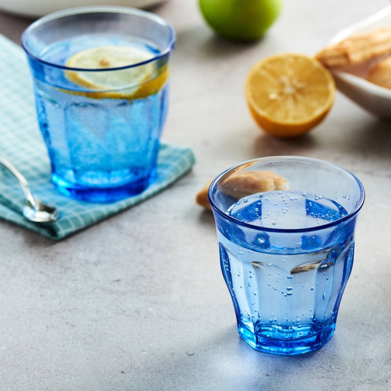 Glas Picardie 25 cl blå