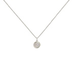 Dear Silver Pink Necklace