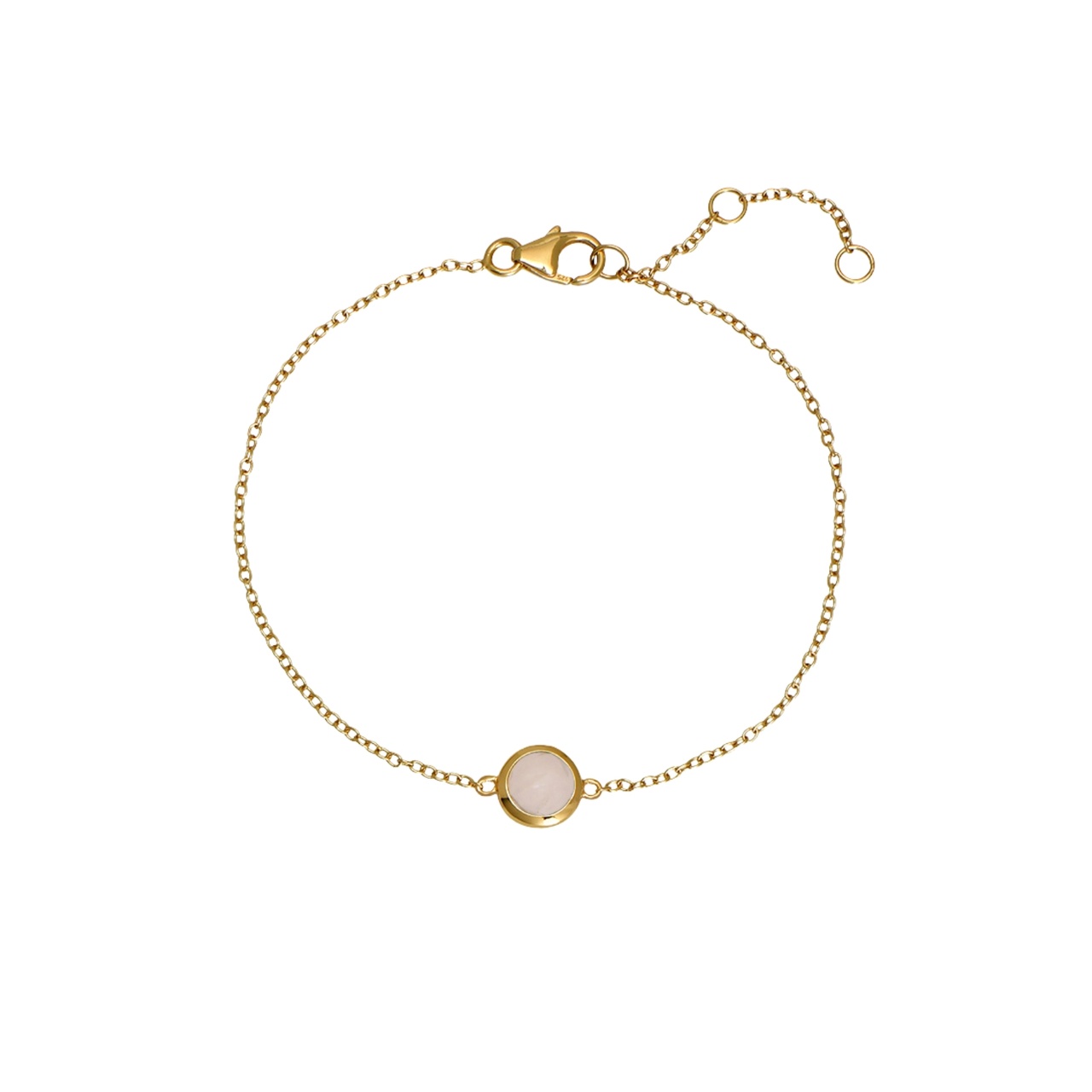 Armbånd Dear Guld Rosa
