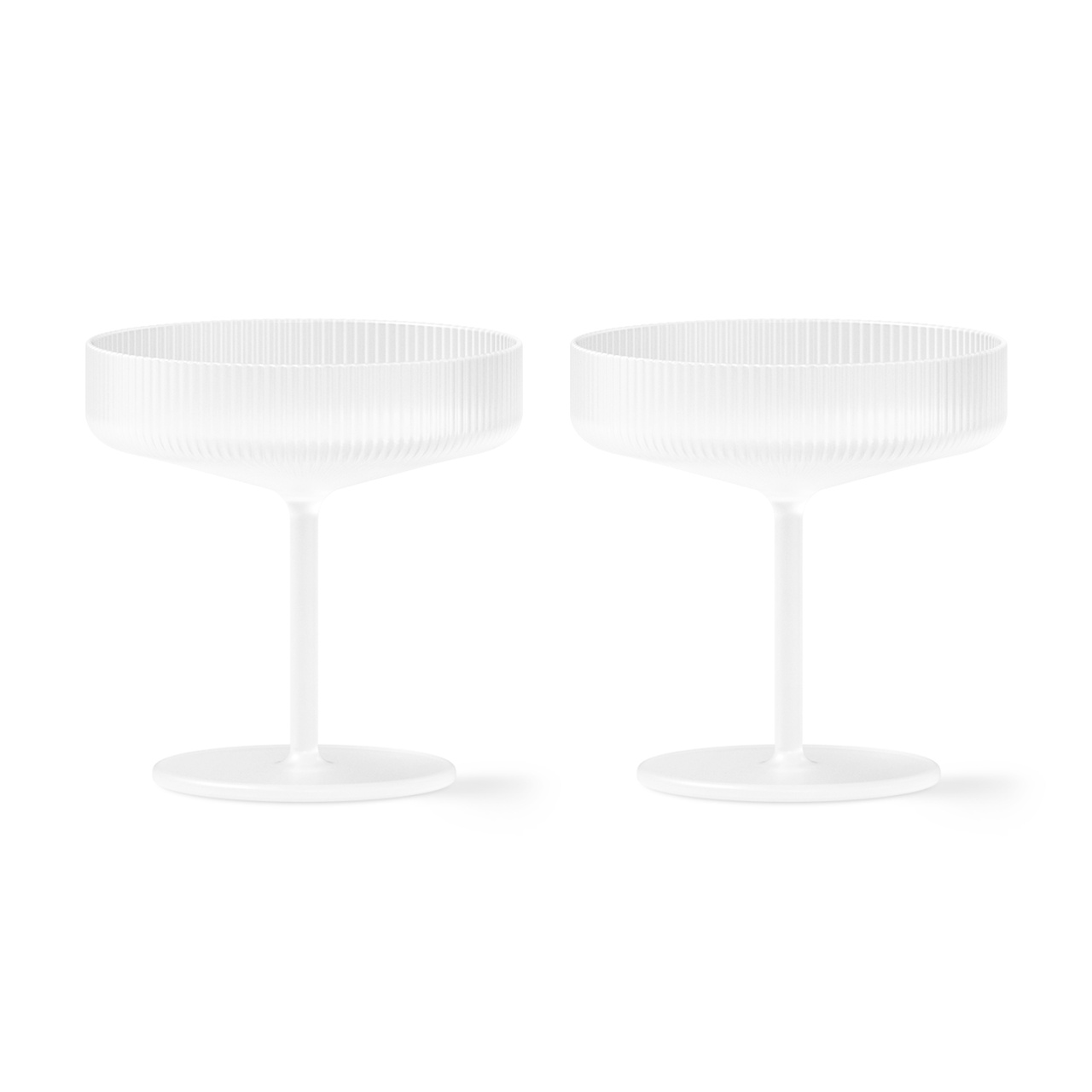 Champagneglass Ripple 2-pak