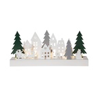 Puzzle-kynttilänjalka, 9 lamppua, ajastimella