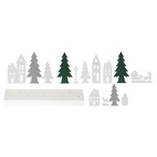 Puzzle-kynttilänjalka, 9 lamppua, ajastimella