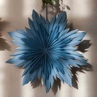 Adventsstern Selma 60 cm Blau