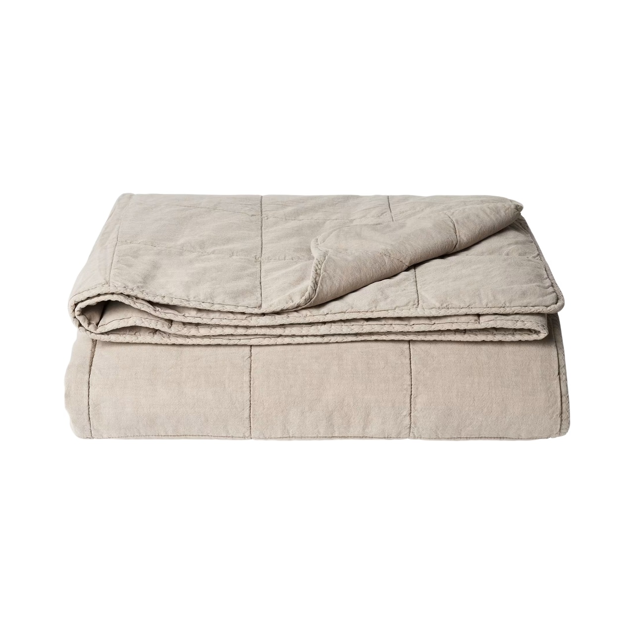 Sengeteppe Celia 240x240 cm beige