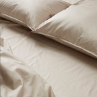 Sengetøy Vide Satin 150x210 cm beige