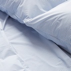 Bäddset Vide Percale 150x210cm Blå/Vit