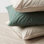 Sengetøy Vide Satin 220x210 cm beige
