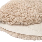 Stolsdyna Fårö fårskinn 34 cm beige