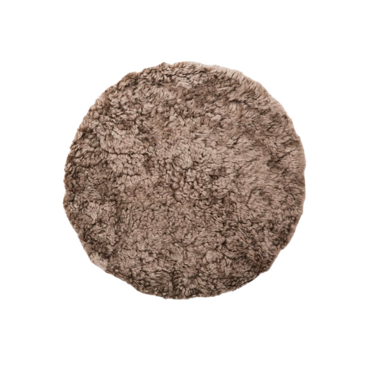 Stolsdyna Fårö fårskinn 34 cm brun