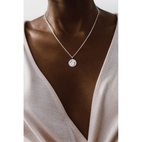 Halsband smält måne