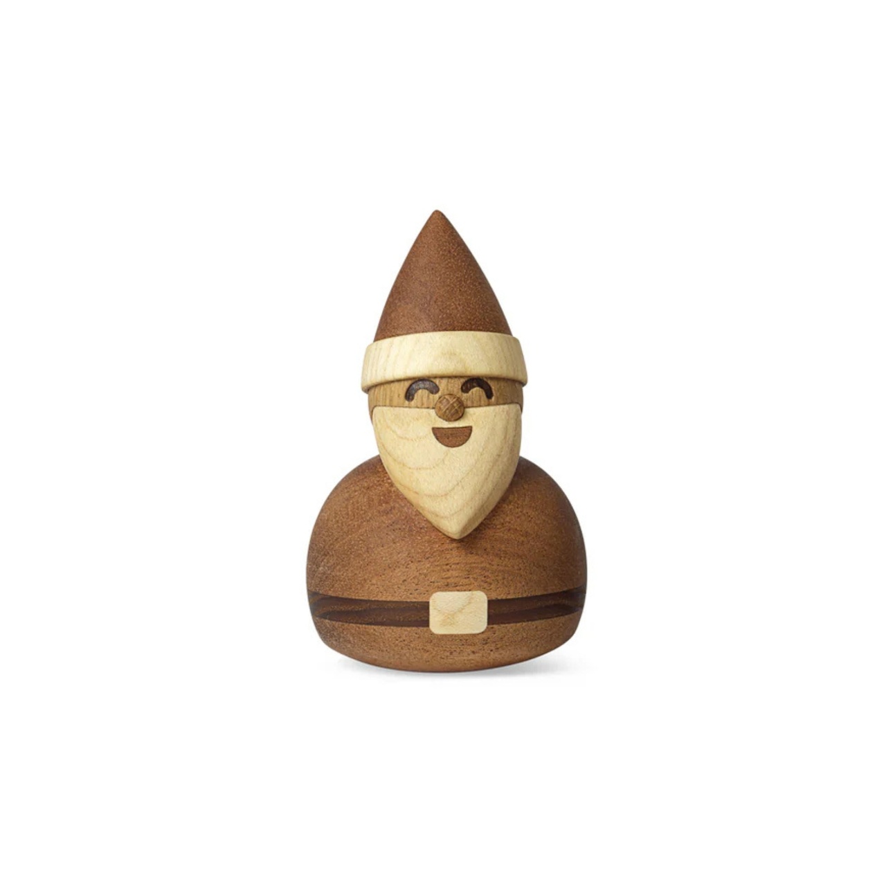 Träfigur Santa 10cm