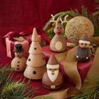 Trefigur Snowman 9,4 cm