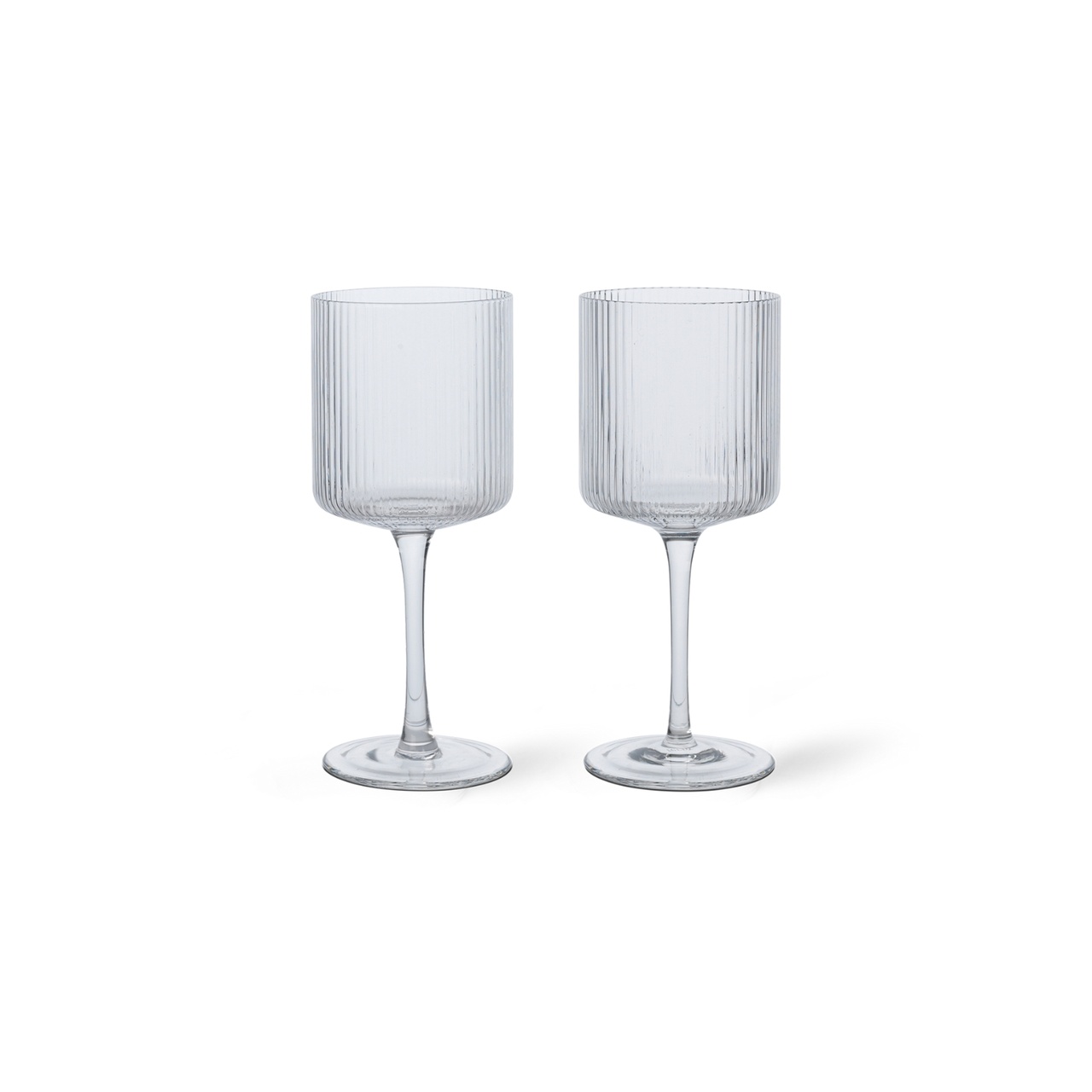 Vinglas Vitt Ripple 2-P Klar