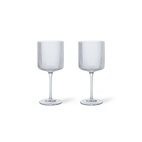 Rödvinsglas Ripple 2-pack Klar