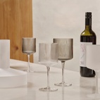 Rödvinsglas Ripple 2-pack Klar