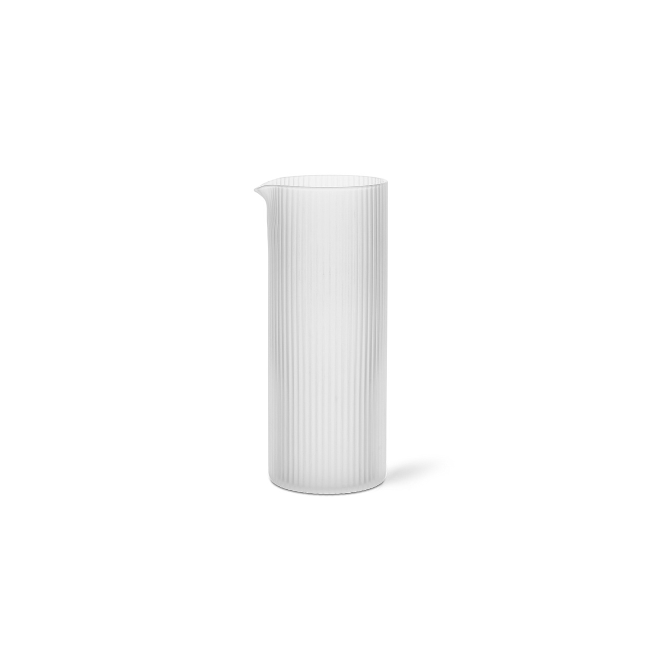 Mjölkkaraff Ripple Frostad