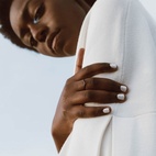 Ring Chevron oxiderad 18 mm