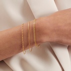 Armband Sheer Mirror Guld M/L