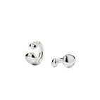 Örhängen Bolded Drops Silver
