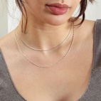 Halsband Sheer Station Silver