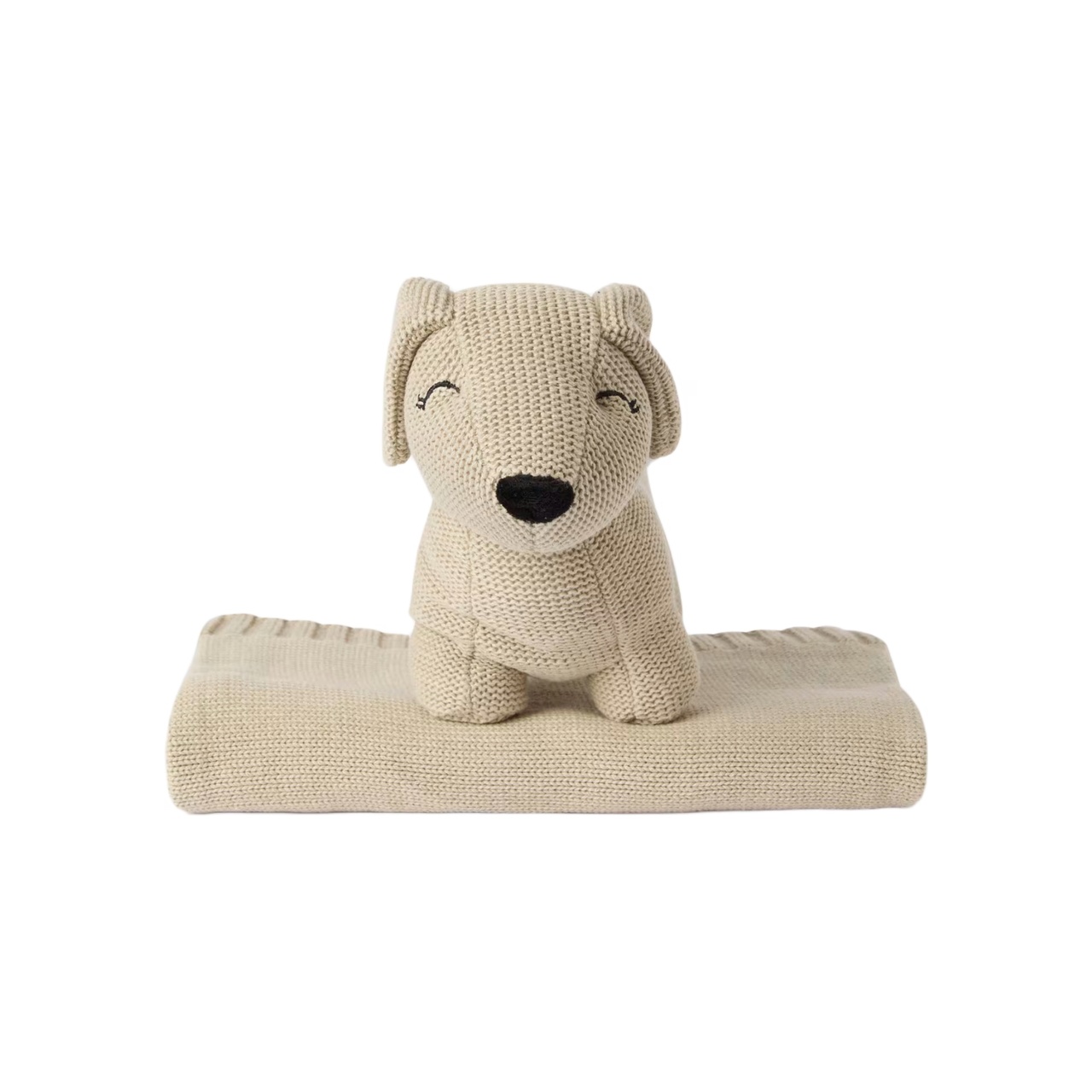 Presentbox Olivia Hund Beige