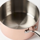 Kastrull med lock Primo 2L Koppar