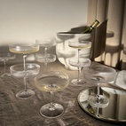 Champagneglass Ripple 2-P Klar